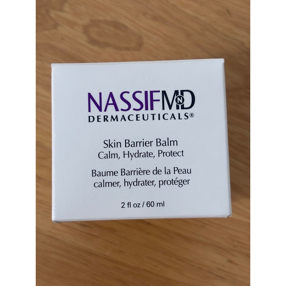 NassifMD Skin Barrier Balm Women 2 fl oz White Hydrating Soothing Skincare